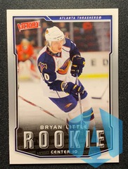 2007-08 Upper Deck Victory Update #301 Bryan Little RC Thrashers
